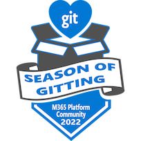 Season of Gitting 2022 - M365 Platform Community