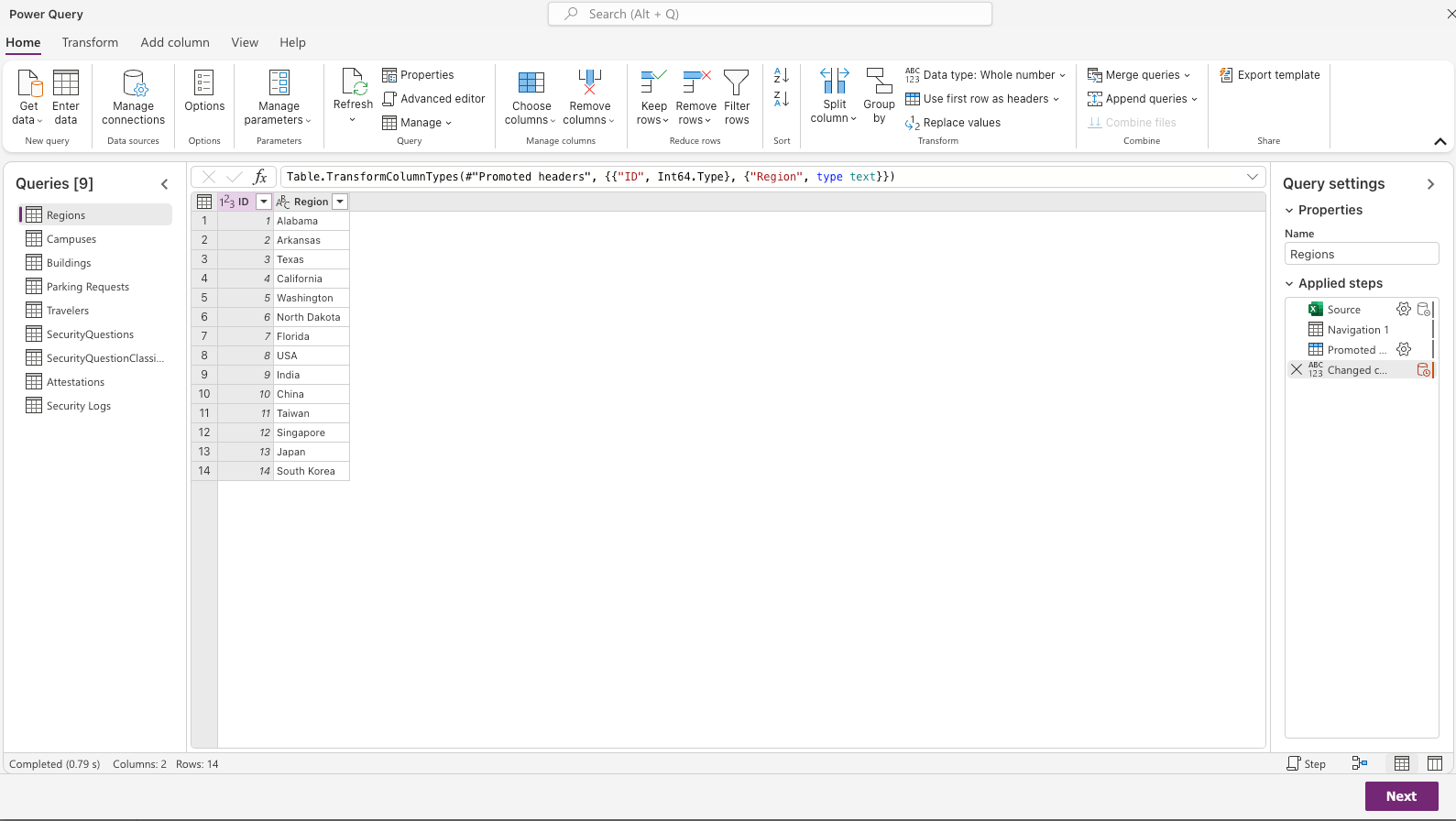 Import Tables From Excel