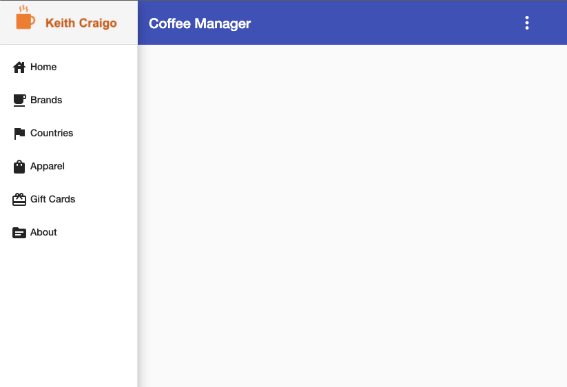 "Coffee Manager - SharePoint Data"